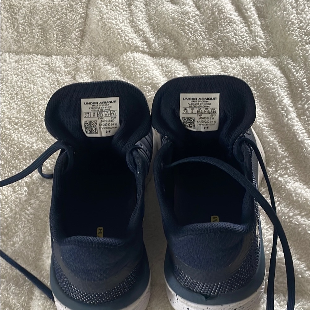 Under Armour Navy Sneakers